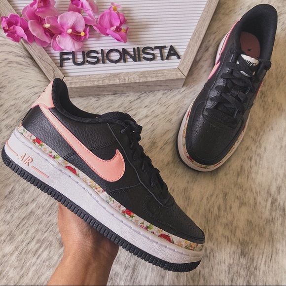 NWT🍭 Rare Nike Air Force 1 LV8 Vintage Flower - Picture 2 of 8